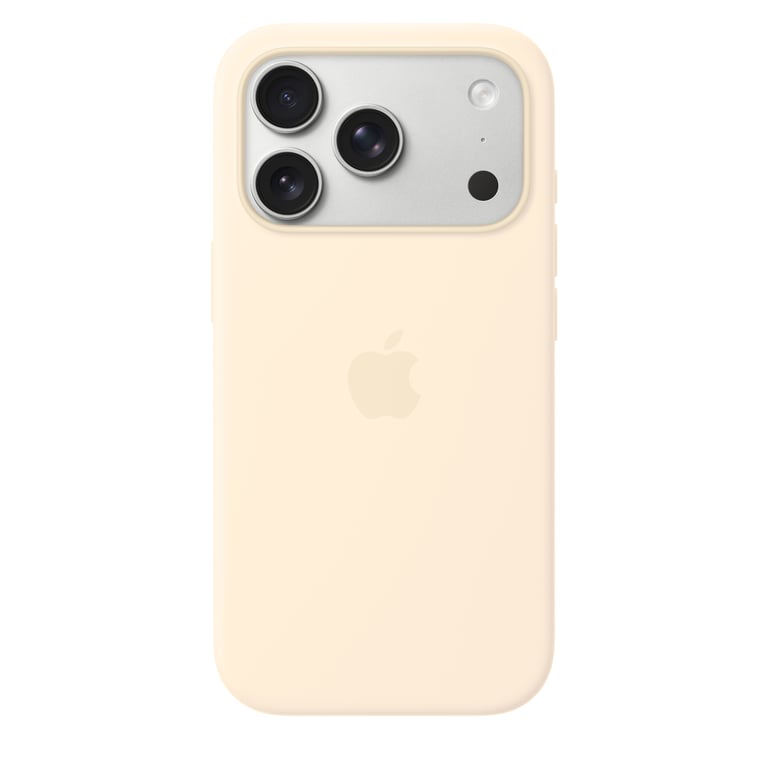 APPLE  Coque En Silicone Avec Magsafe Pour Iphone 17 Pro - Vanille