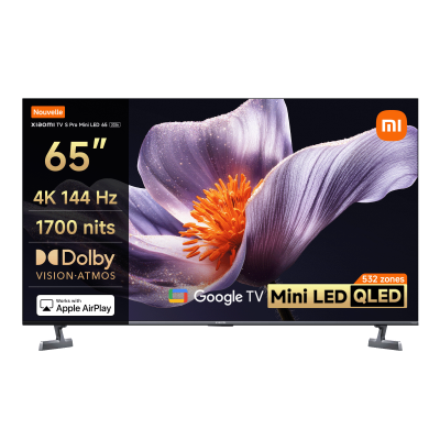 S Pro Mini LED (2026) TV QLED 65 - 4K UHD - 1700 nits - Dolby Vision & Atmos, Gris - Neuf