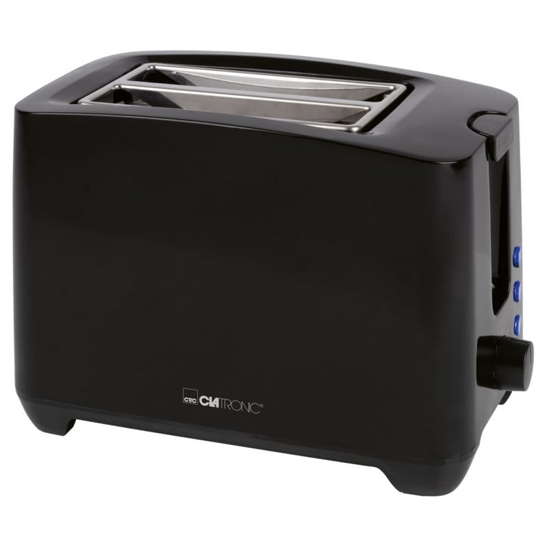 Grille Pain Clatronic TA 3801 – Compact, 2 Tranches, Décongélation/Réchauffage - vue 2