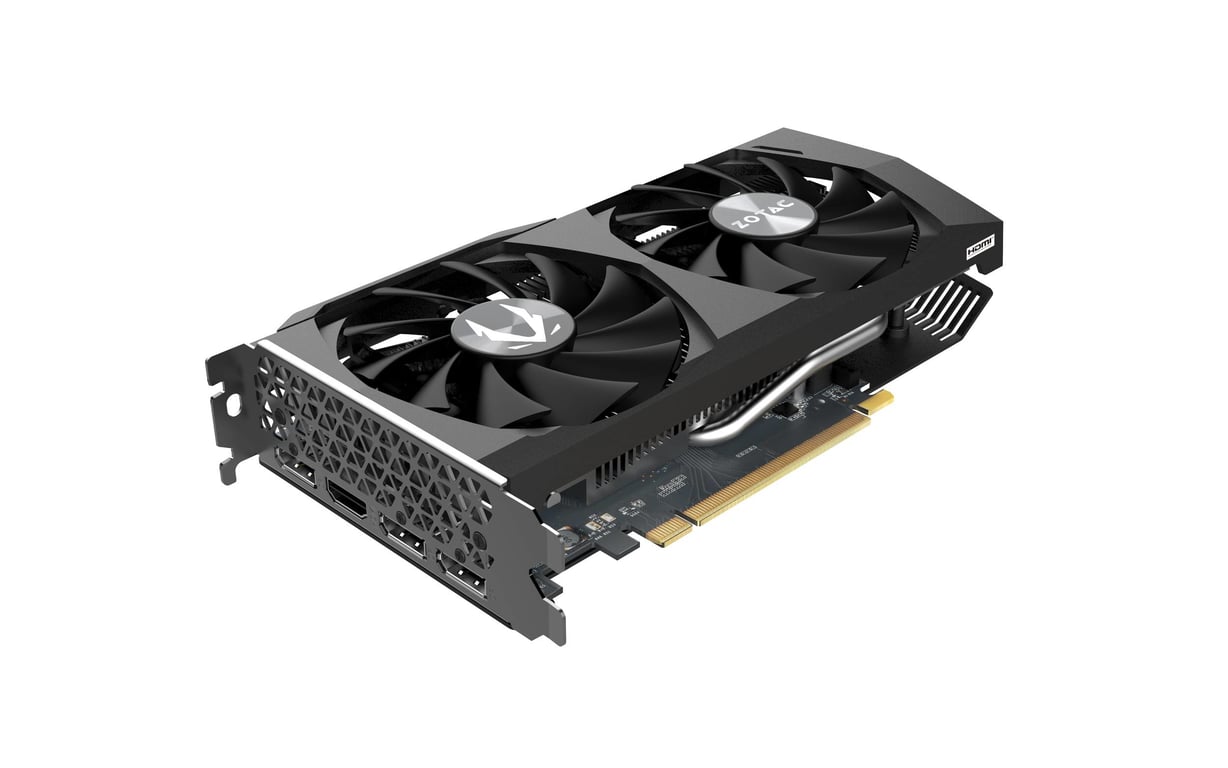 Zotac GAMING GeForce RTX 3050 Eco NVIDIA 8 Go GDDR6 - Neuf Noir - vue 3