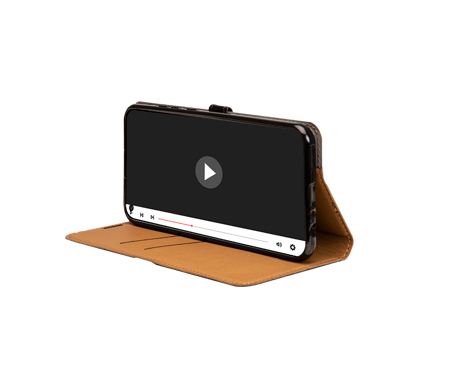 Custodia per Huawei P40 Lite E Folio Wallet con linguetta magnetica