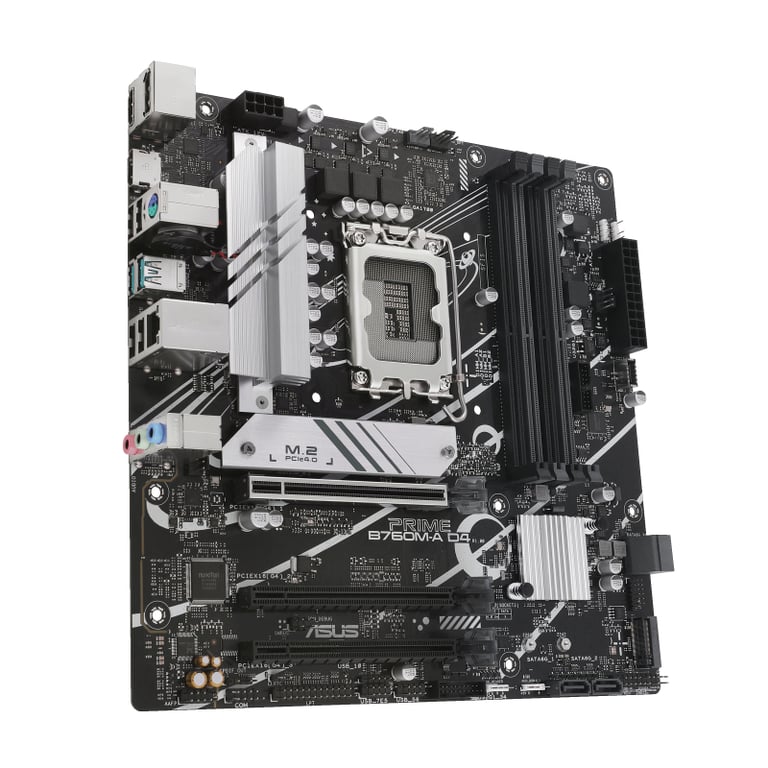 ASUS PRIME B760M A D4 CSM Intel B760 LGA 1700 micro ATX Neuf - vue 3
