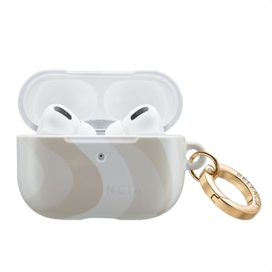 Selencia Coque Vivid pour Apple AirPods Pro - Desert Waves Beige