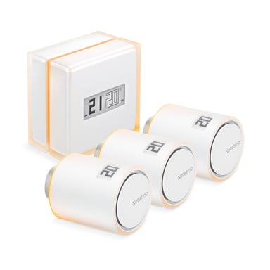 Netatmo NBU-NTH-NAV termoestato RF Transparente, Blanco