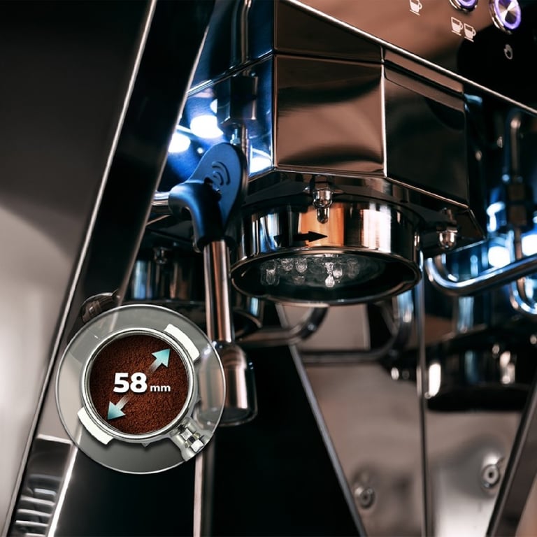 Cafetière Expresso Cecotec Baristeo Brava – 15 Bars, Double Chaudière, 2,5L - vue 3