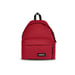 Sac à dos EASTPAK Padded Pak'r EK0006201O9 Rouge Scarlet compact avec dos et bretelles rembourrés, fermeture zippée haut et poche avant zippée Noir