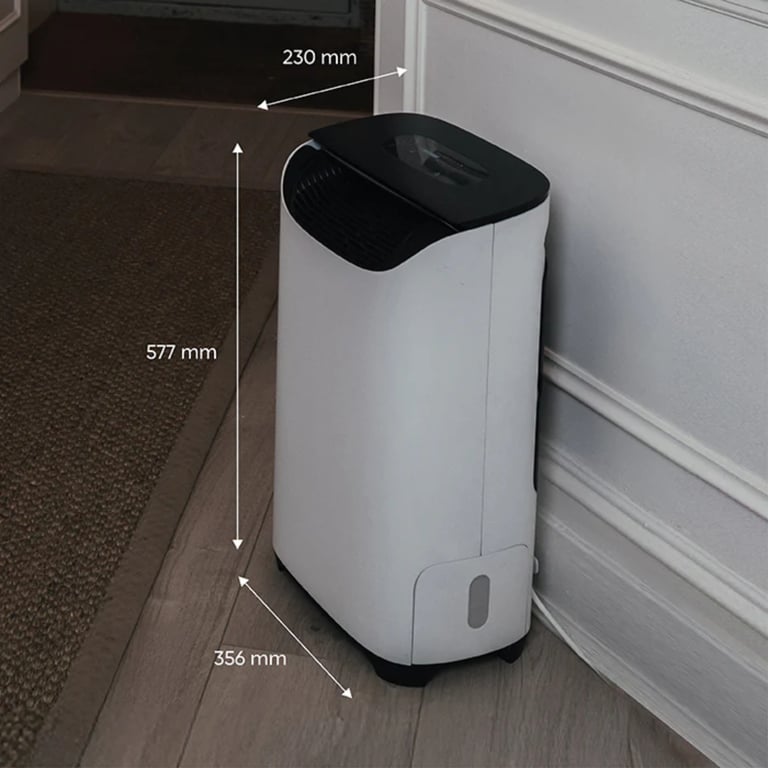 Déshumidificateur à dessiccant Meaco DD8L Pro basse consommation silencieux idéal maison et sous sol contre humidité et moisissure Neuf - vue 3