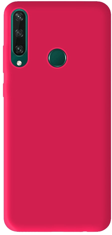 Coque silicone unie compatible Mat Rose Huawei Y6P