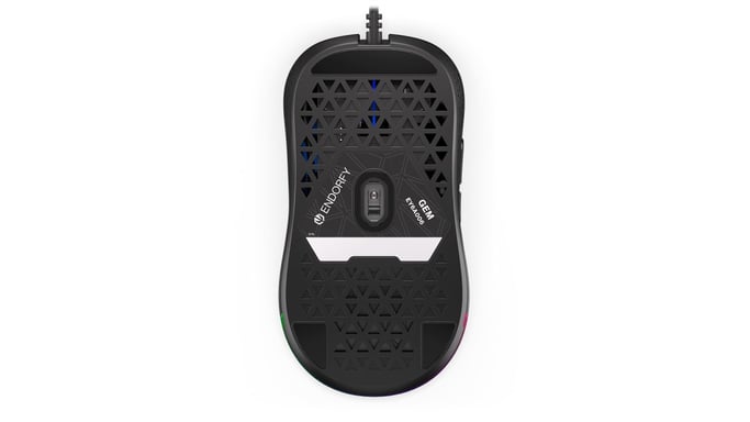 ENDORFY GEM ratón Juego Ambidextro USB Tipo C Óptico 8000 DPI