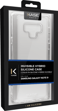 Guscio ibrido invisibile per Samsung Galaxy Note9, trasparente