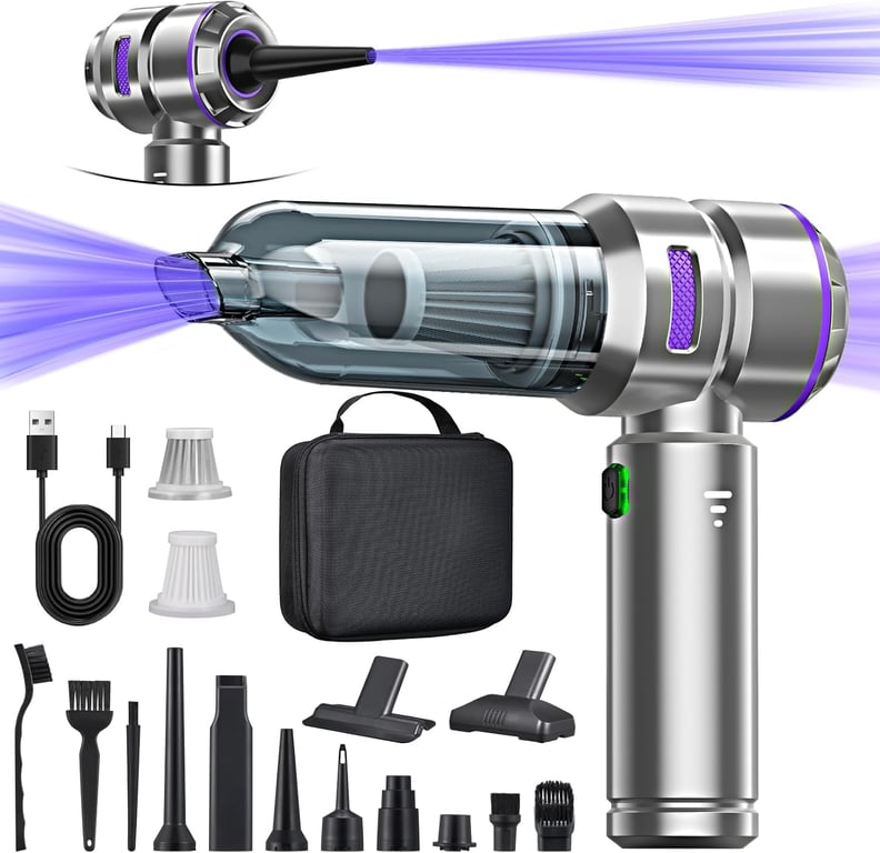 VENDOS85 Aspirateur &agrave; Main 25?000?Pa 4-en-1 Sans Fil USB-C 