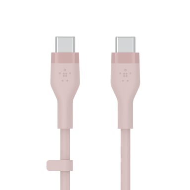 Belkin BOOST?CHARGE Flex cable USB USB 2.0 2 m USB C Rosa