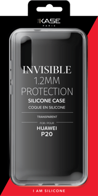 Coque Slim Invisible pour Huawei P20 1,2mm, Transparente