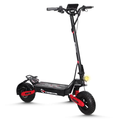 Monopattino elettrico Arwibon GT06 per adulti, motore da 1200 W, pneumatici fuoristrada da 11'', batteria da 48 V e 13 Ah
