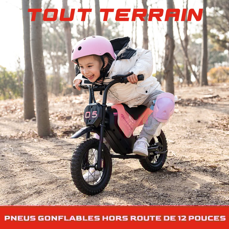 EVERCROSS TECH EV05M Trottinette Électrique pour Enfants 3 16KMH 2 Niveaux de Vitesse Pneu 12 Cadeau Neuf - vue 2