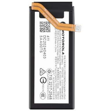 Motorola Batería Secundaria para Motorola Moto Razr 50 Ultra 1050mAh QR10 Negro