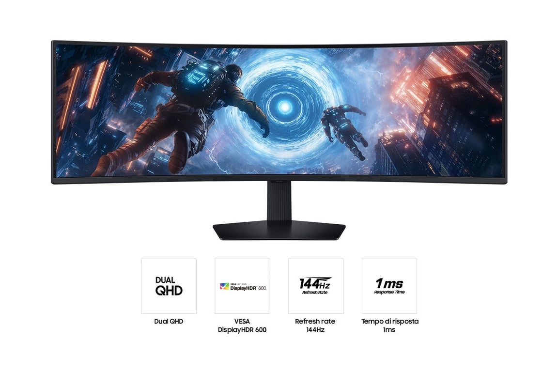 Gaming Odyssey OLED G91SF - vue 3
