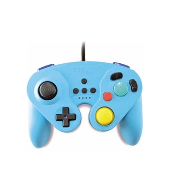 Manette Neo Retro Pad Filaire Steelplay Bleue pour Switch