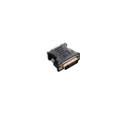 Adaptador de vídeo DVI-I macho a VGA hembra, negro
