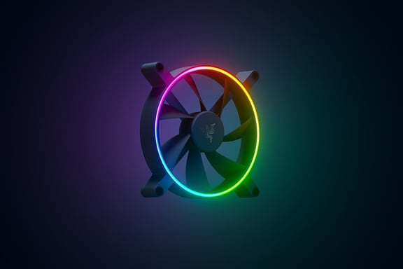 Razer Kunai Chroma Ventilatore per PC 14 cm Nero