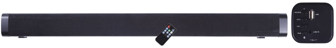 Nevir NVR-843SBBU altavoz soundbar Negro 2.1 canales 10 W - Nuevo