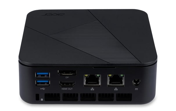 Acer Veriton N N1502G-12N0U Intel® N N100 DDR4-SDRAM SSD Mini PC Noir - Neuf Noir - vue 2