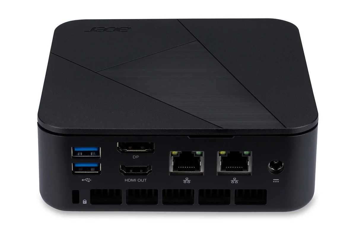 Acer Veriton N1502G 12N0U Intel® N N100 0 Go DDR4 SDRAM SSD Mini PC Neuf - vue 3