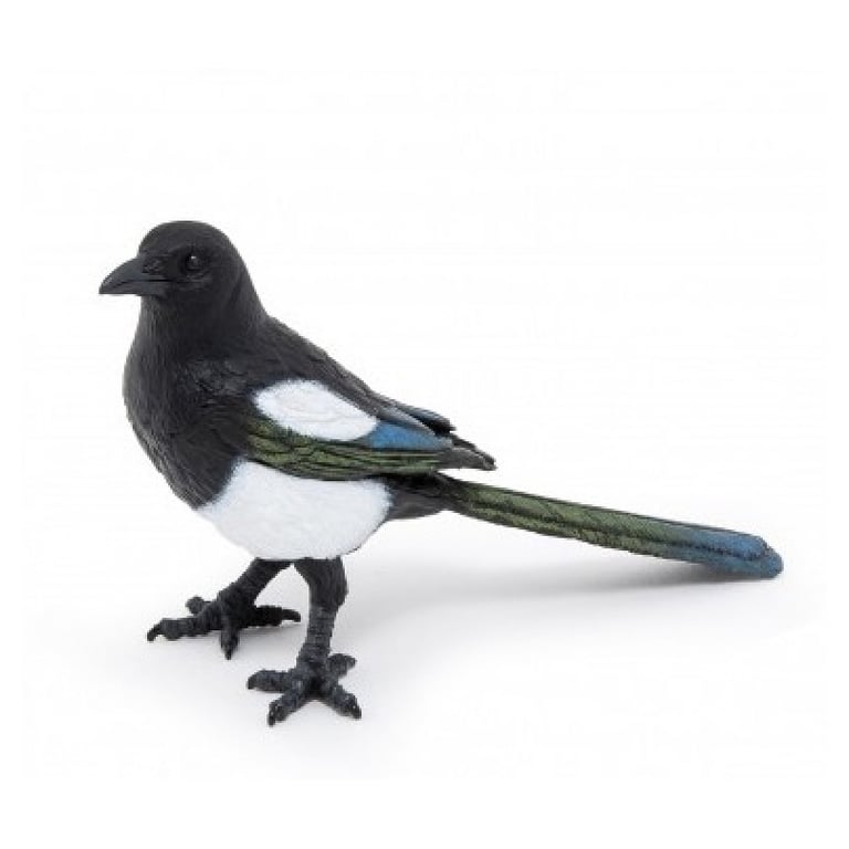 Figurine Papo Pie Oiseau Réaliste pour Enfants et Collectionneurs Neuf