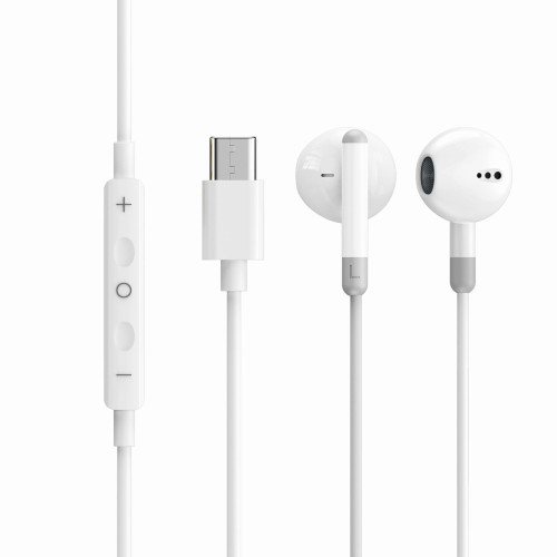 Ecouteurs intra auriculaires Stéréo USB C Neuf