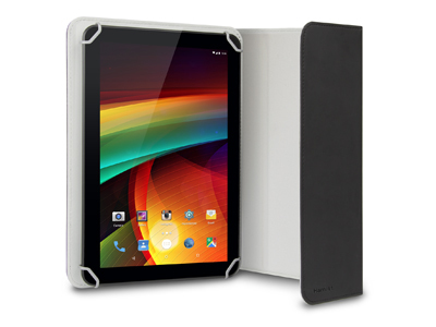 Hamlet XPADCV780BK funda para tablet 20,3 cm (8'') Folio Negro