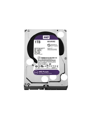 Disco rigido Western Digital Purple 1Tb 5400 rpm 64Mb 3,5'' ATA III Series