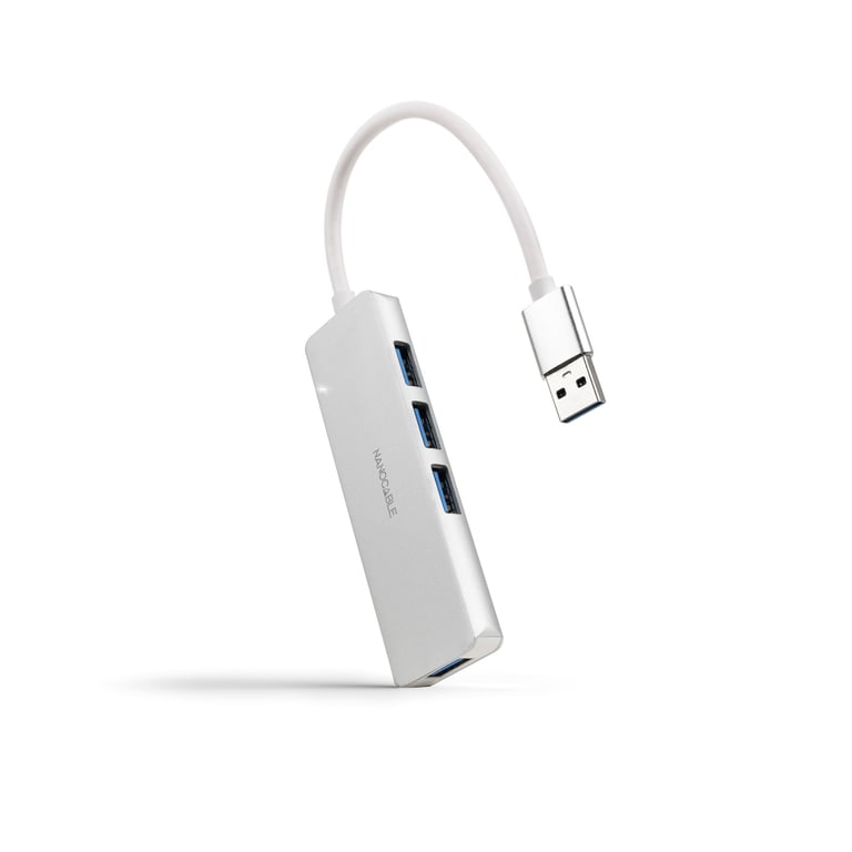 Nanocable 10.16.4602 station d'accueil Avec fil USB 3.2 Gen 1 3.1 Gen 1 Type A Neuf