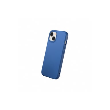 Custodia RHINOSHIELD compatibile con [iPhone 15 Plus] SolidSuit - Custodia sottile con tecnologia di assorbimento degli urti e finitura opaca premium - Blu cobalto