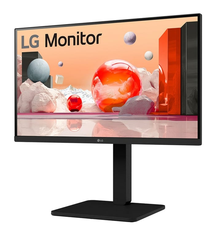 LG 24BA550-B écran plat de PC 60,5 cm (23.8 ) 1920 x 1080 pixels Full HD LCD Noir - Neuf