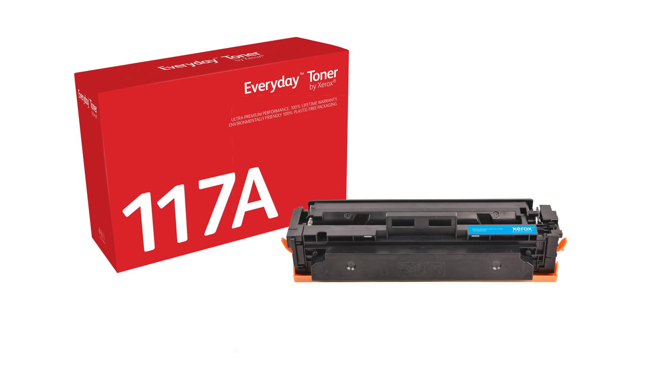 Xerox Cyan compatible cartouche de toner alternative pour : HP W2071A pour HP Color Laser 150nw MFP 178nw MFP 178nwg MFP 179fnw MFP 179fwg - vue 3