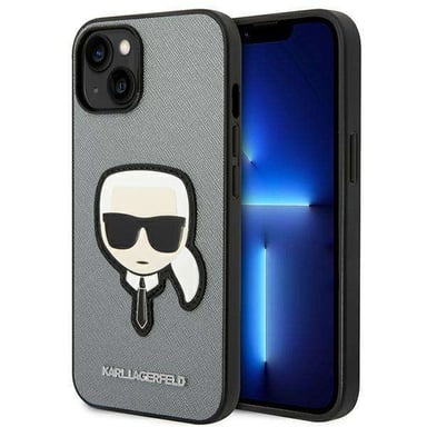 Cover per iPhone 14 Plus Effetto Pelle Elegante Protezione Rigida