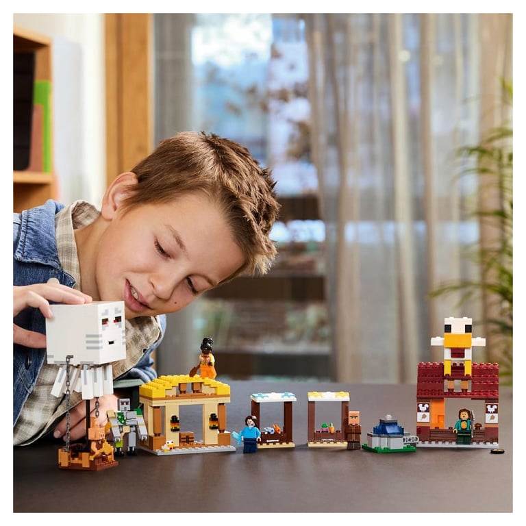 LEGO Minecraft 21273 : Les Ghasts attaquent le village - Neuf
