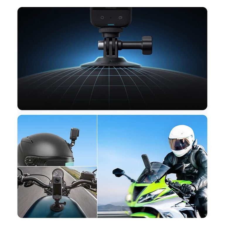 INSTA360 PACK MOTO CAMERAS X - vue 3