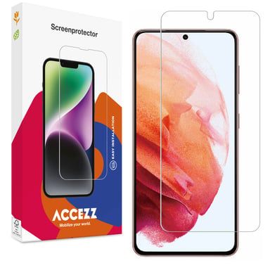 Accezz Protection d'écran en verre trempé pour Samsung Galaxy S21
