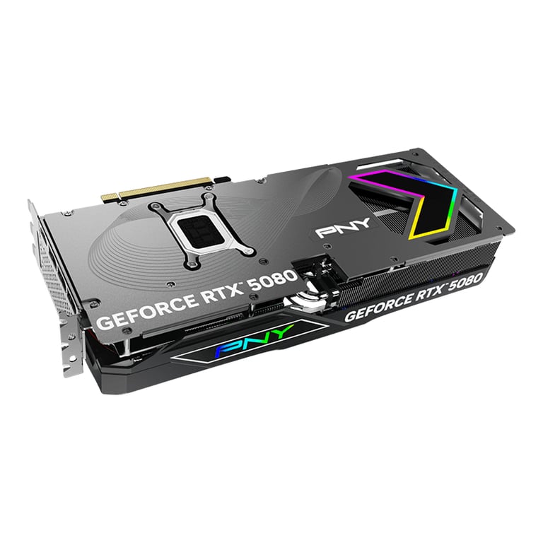Carte graphique PNY GeForce RTX 5080 ARGB Overclockée PCIe 5.0 VCG508016TFXXPB1 O - vue 5