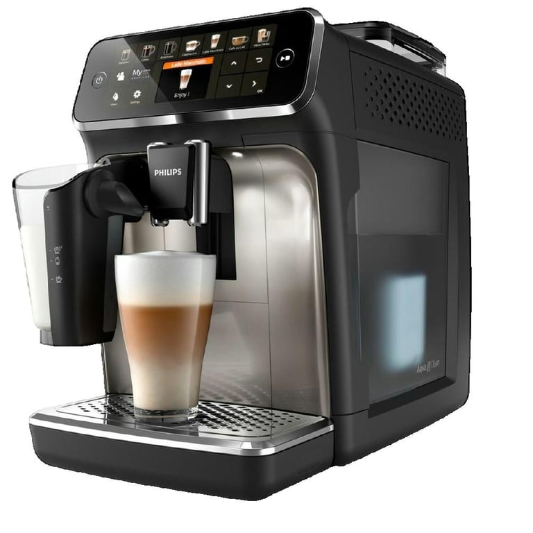 Cafetière Superautomatique Philips EP5447/90 1,8 L Noir et Chrome - Neuf