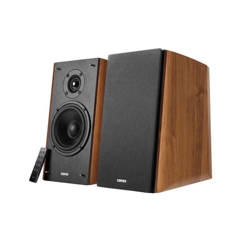 Enceintes Connectées Hi-Fi Edifier R2000DB Chêne – 120 W, Bluetooth, Optique - vue 2