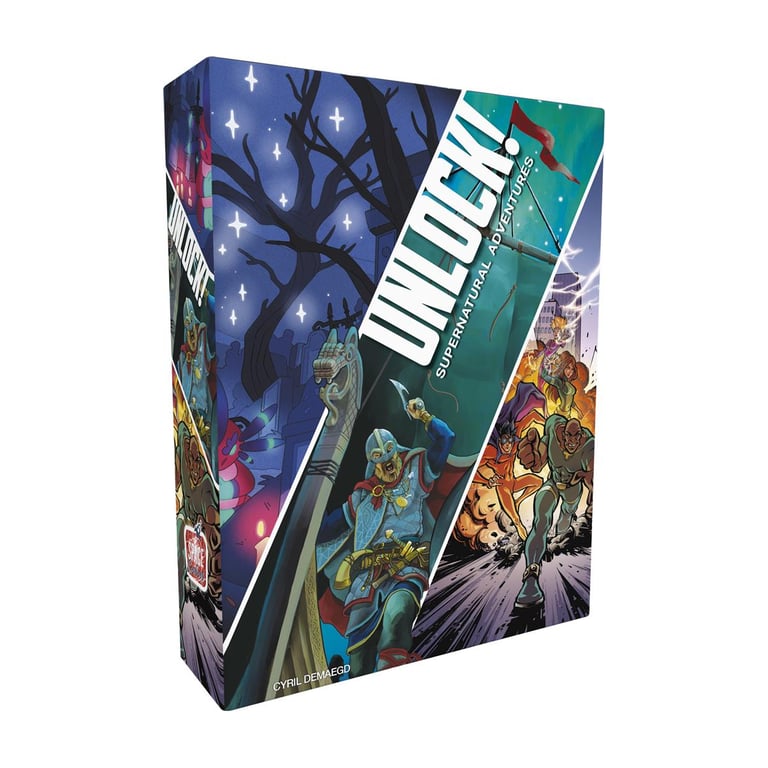 Unlock! Supernatural adventures Asmodee - vue 4