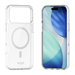 Coque antibactérienne antichoc magnétique invisible Fabriqué Avec du 75% Plastique Recyclé pour Apple iPhone 17 Pro Max, Transparente