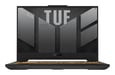 ASUS TUF Gaming F15 TUF507VV-LP189W Intel® Core™ i7 i7-13620H Ordinateur portable 39,6 cm (15.6'') Full HD 16 Go DDR5-SDRAM 1 To SSD NVIDIA GeForce RTX 4060 Wi-Fi 6 (802.11ax) Windows 11 Home Noir, Gris