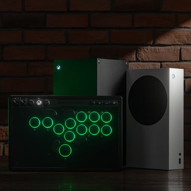 8Bitdo Arcade Controller for Xbox Noir RF/USB Manette de jeu Analogique PC, Xbox One, Xbox Series S, Xbox Series X