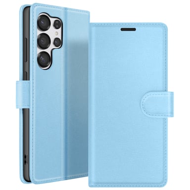 Custodia a portafoglio per Galaxy S25 Ultra con supporto e linguetta magnetica