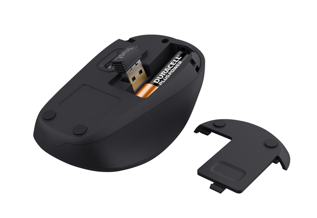 Souris Trust TM-201 – RF Sans Fil, Optique, 1600 DPI, 4 Boutons - vue 2