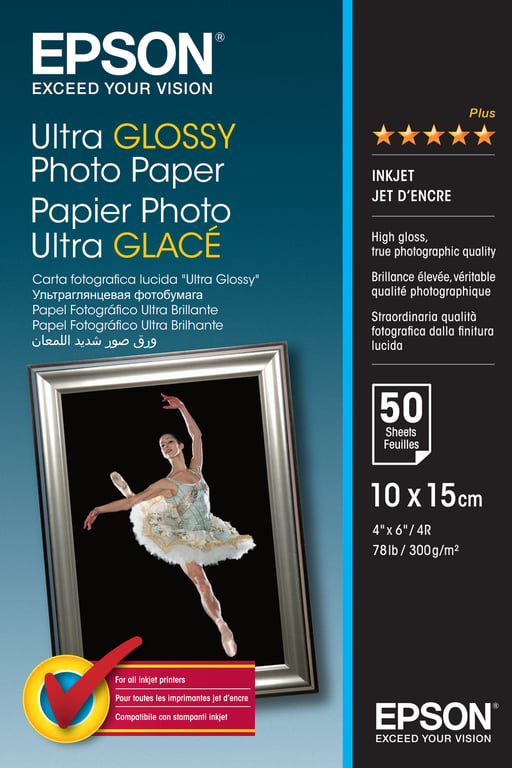 Epson S041943 Papier Photo 50 feuilles - vue 3