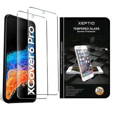 Protection écran Vitre en verre trempé pour Samsung Galaxy Xcover 6 Pro / Xcover6 Pro  -  XEPTIO